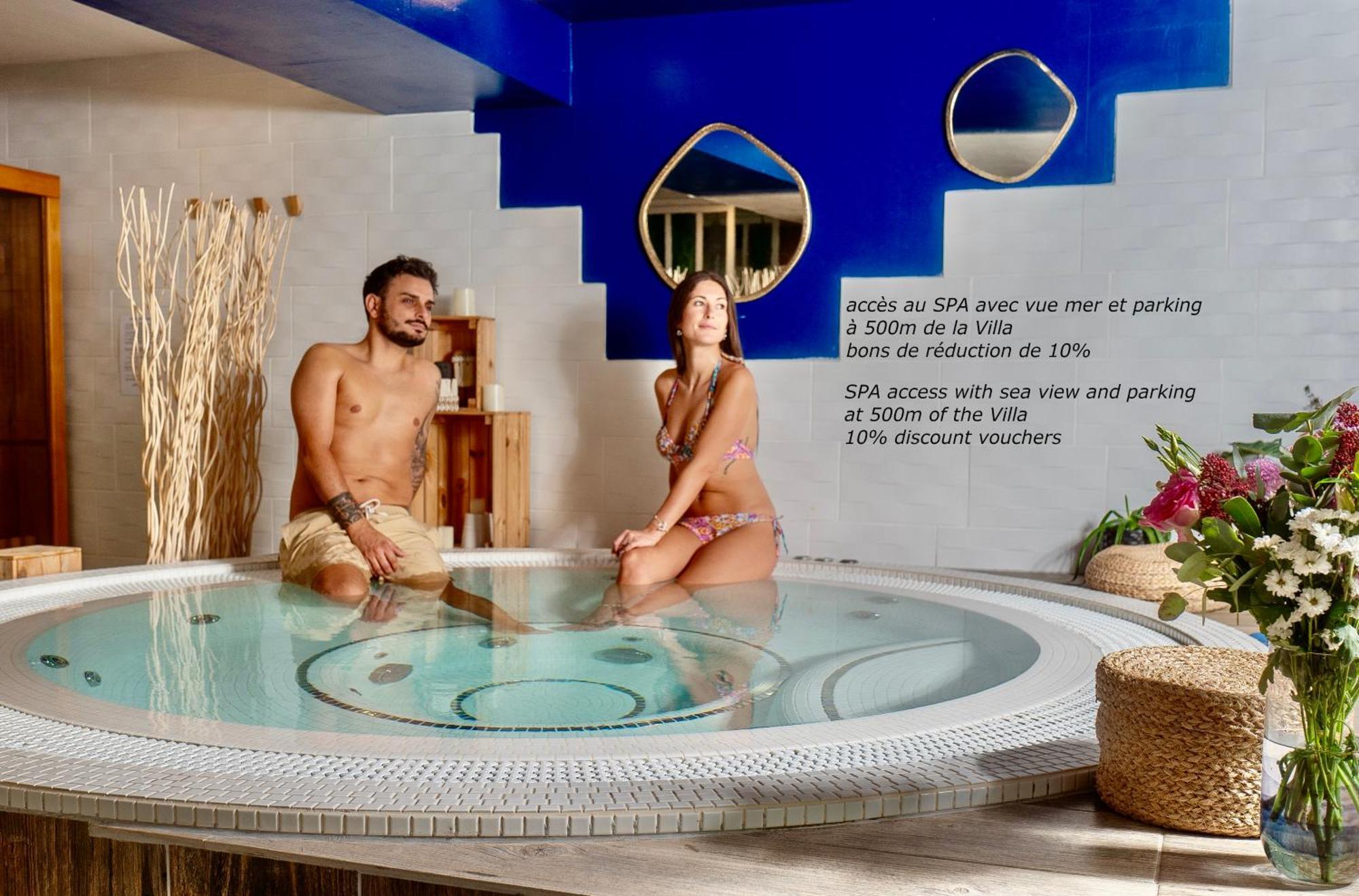 Blue Summer Vibes Mini Studio For Two, Ac, Parking, Beach At 50M, Spa Access -2 ลาซิโอตาต์ ภายนอก รูปภาพ